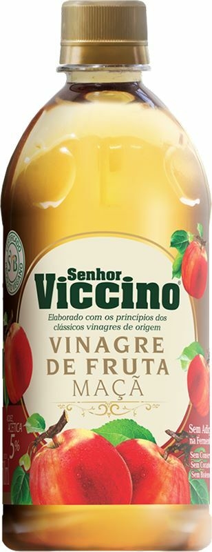 VINAGRE DE MAÇÃ ZERO AÇÚCAR | 500ML | SR VICCINO