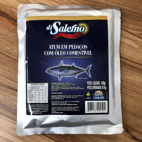 ATUM EM PEDAÇOS C/ ÓLEO | 530G | DI SALERNO