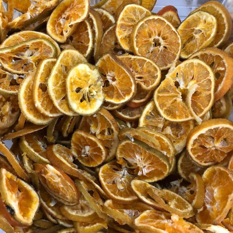 LARANJA DESIDRATADA EM RODELAS | 100g