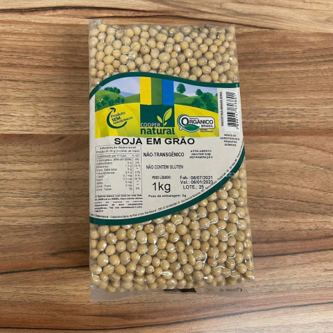 SOJA EM GRÃOS ORGÂNICO | COOPER