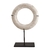 ESCULTURA EM MARMORE COM SUPORTE EM METAL | 17217-MART