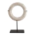ESCULTURA EM MARMORE COM SUPORTE EM METAL | 17217-MART