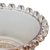 BOWL RASO DE CRISTAL BORDA CORAÇÃO AMBAR - 1721 - loja online