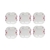 CONJUNTO 06 PRATOS FUNDOS BORBOLETA 19CM - 1167 - comprar online