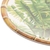 PRATO SOBREMESA MELAMINA PALM TREE BRANCO 22CM - 28320 na internet