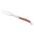 GARFO TRINCHANTE COM CABO DE MADEIRA E ACO INOX 28cm WOLFF - 71863