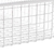 CESTO ORGANIZADOR DE METAL CROMADO 20X20X4,7 na internet