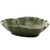 TRAVESSA FOLHA DE BANANA DECORATIVO EM CERÂMICA LEAF VERDE 23,5X22 - 4496 - comprar online