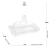 MANTEIGUEIRA MINI 11 CM DE CRISTAL TRANSPARENTE COM TAMPA - WOLFF - loja online
