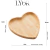 BANDEJA DE BAMBU HEART 17X16,5X1,5CM - loja online