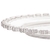 28795 - PRATO RASO CRISTAL DE CHUMBO DAISY 28 CM na internet