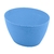 BOWL OVAL DE BAMBU E PP AZUL 24,5CM X 18CM X 14CM