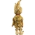 ENFEITE NATAL ELFO MASCARADO DOURADO DE PVC E TECIDO | TDA0009 - comprar online