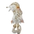 ENFEITE DE NATAL ELFO MASCARADO BRANCO DE PVC E TECIDO | TDA0010 - comprar online