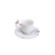JOGO 6 XÍCARAS CAFÉ PORCELANA COM PIRES BIRDS COLORIDO 100ML - 35471 na internet