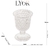PORTA VELA DE CRISTAL BUBBLE - 4404 - loja online