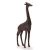 ESCULTURA GIRAFA DECORATIVA 38CM | MART