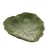 TRAVESSA FOLHA DE BANANA DECORATIVO EM CERÂMICA LEAF VERDE 23,5X22 - 4496