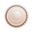 BOWL RASO DE CRISTAL BORDA CORAÇÃO AMBAR - 1721 - comprar online