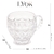 XICARA DE CRISTAL DE CHUMBO LILE 200ML - LYOR - loja online