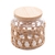 POTE DE VIDRO BOROSSILICATO TAMPA MADEIRA 520 ML - 29122 - comprar online