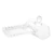 MANTEIGUEIRA MINI 11 CM DE CRISTAL TRANSPARENTE COM TAMPA - WOLFF na internet
