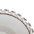 BOWL RASO DE CRISTAL BORDA CORAÇÃO AMBAR - 1721 - Manjericão Home & Décor 