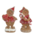 CONJUNTO CASAL GINGERBREAD CANDY EM RESINA - 2 PEÇAS -BTC - Manjericão Home & Décor 