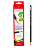 LAPIZ NEGRO FABER CASTELL ECOLAPIZ DE GRAFITO N°2= HB X12