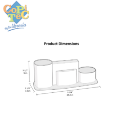 ORGANIZADOR DE MESA ACRIMET - comprar online