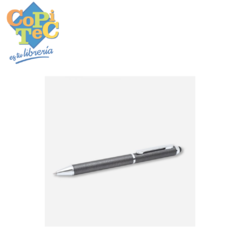 Bolígrafo Touch Negro Metal INOXCROM