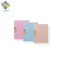 Carpeta FW A4 con 20 folios pastel