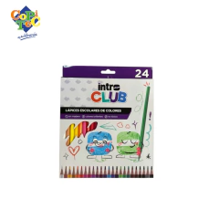 Lapices de Colores INTRO CLUB Largos - comprar online