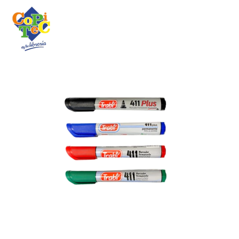 MARCADOR PERMANENTE TRABI PUNTA REDONDA 411