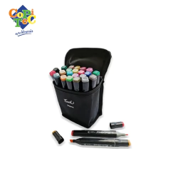 Marcadores Doble Punta Touch Kendra X24 Estuche Tela