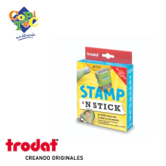 KIT STAMP & STICK TRODAT SELLO TEXTIL - comprar online