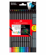 NUEVO!! LAPICES DE COLORES FABER CASTELL SUPERSOFT X12 + 2 ECOLAPICES DE GRAFITO