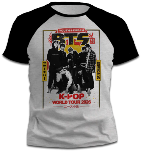 Remera BTS - World Tour - tienda online