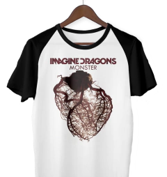 Remera Imagine Dragons M2 RANGLAN