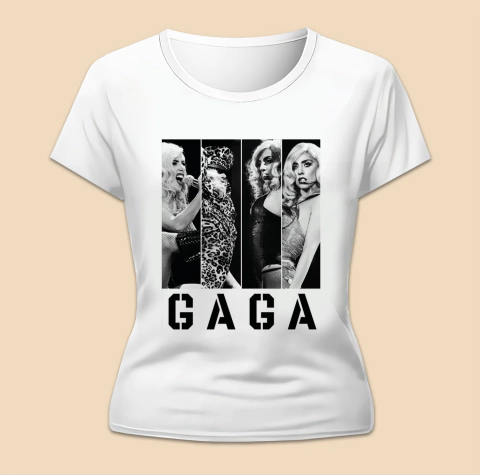 Imagen de Remera Lady Gaga - Photo Bars Wall Poster