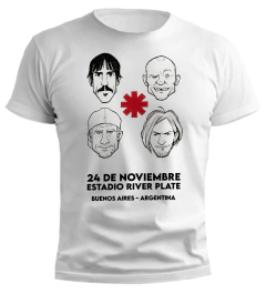 Remera Red Hot Chilipeppers Fecha Argentina 2023 - TALLE M - comprar online