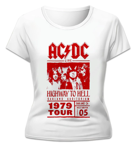 Imagen de Remera AC/DC - Hightway To Hell