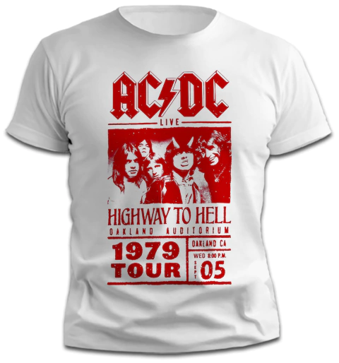 Remera AC/DC - Hightway To Hell - comprar online
