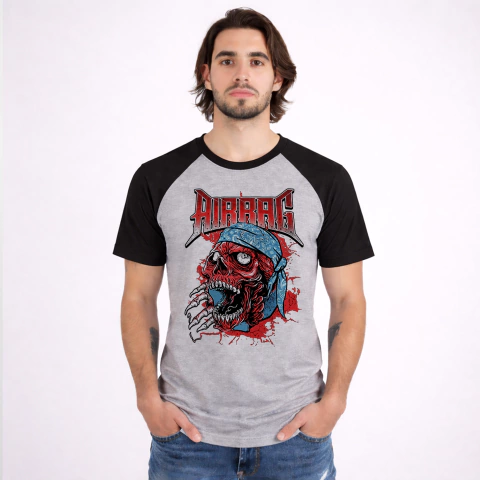 Remera Airbag - Calavera - tienda online