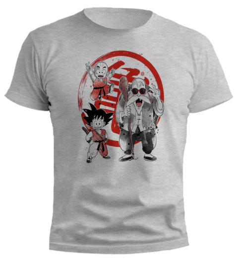 Remera Dragon Ball Goku - Maestro Roshi - comprar online