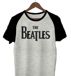 Remera The Beatles Logo Ranglan - comprar online