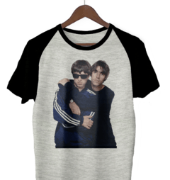Remera Oasis Hermanos Gallagher Ranglan - comprar online