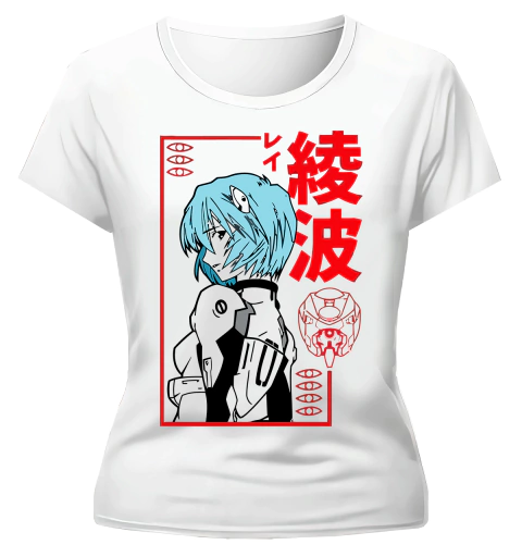 Remera Evangelion Rei Ayanami M2 - comprar online