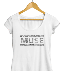 Remera Muse Letras - comprar online