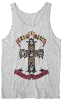 Musculosa Guns N Roses Appetite For Destruction